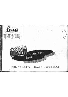 Leica 3 f manual. Camera Instructions.